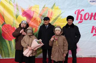 В г. Косшы вручены ключи от 40 квартир новосёлам