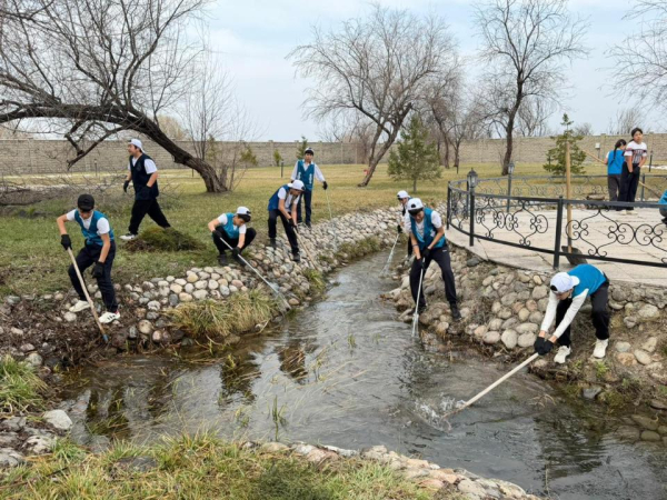 Экологическая акция &laquo;Мөлдір бұлақ&raquo; набирает масштаб