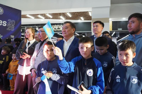 В ТРЦ Koksetau Mаll прошла презентация нового состава футбольной команды &laquo;Окжетпес&raquo;