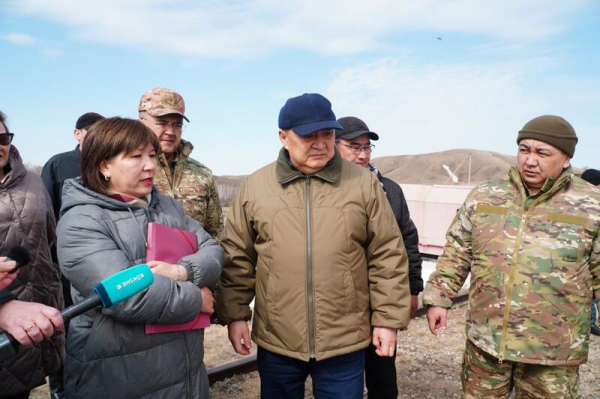 Аким Акмолинской области ознакомился с ходом противопаводковых мероприятий в г. Кокшетау Аким Акмолинской области ознакомился с ходом противопаводковых мероприятий в г. Кокшетау