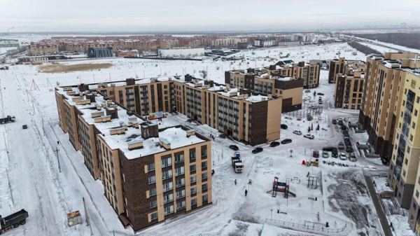 В г. Косшы вручены ключи от 40 квартир новосёлам