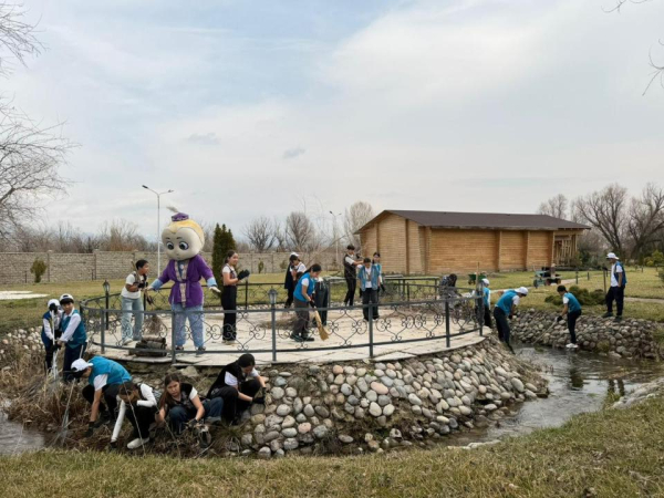 Экологическая акция &laquo;Мөлдір бұлақ&raquo; набирает масштаб