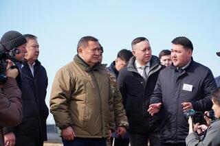 Аким Акмолинской области ознакомился с ходом противопаводковых мероприятий в г. Кокшетау Аким Акмолинской области ознакомился с ходом противопаводковых мероприятий в г. Кокшетау