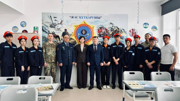 В Казахстане открыли более 50 классов &laquo;Юный спасатель&raquo;