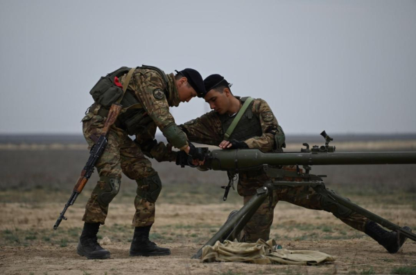 Морская пехота Казахстана осваивает современные методы боевой подготовки