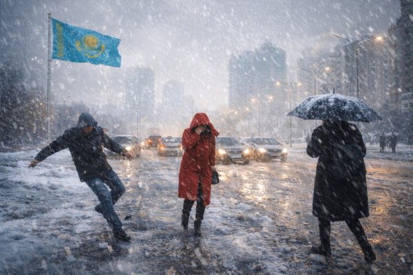 Дождь, снег и гололёд: какая погода ждёт Казахстан 4 марта Дождь, снег и гололёд: какая погода ждёт Казахстан 4 марта