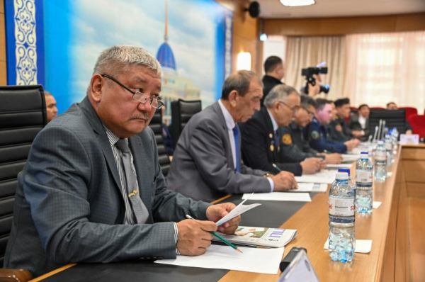 В Национальном университете обороны прошла конференция к юбилею Шакира Джексенбаева