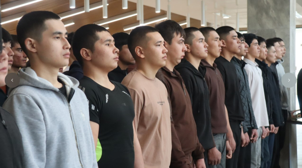 В Туркестанской области стартовала весенняя призывная кампания