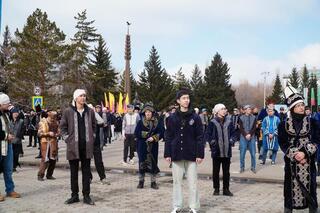 Рекордное число танцоров исполнили қара жорға в г. Кокшетау Рекордное число танцоров исполнили қара жорға в г. Кокшетау