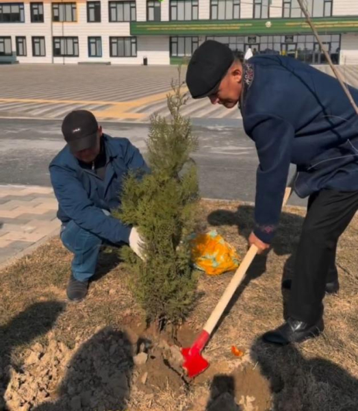 Родители меняют дворы &laquo;Келешек мектептері&raquo;