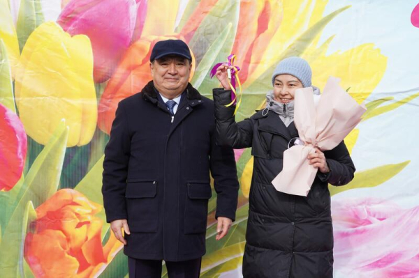 В г. Косшы вручены ключи от 40 квартир новосёлам