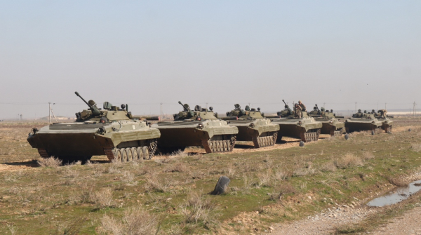 На полигоне «Арыс» прошло ротно-тактическое учение На полигоне «Арыс» прошло ротно-тактическое учение