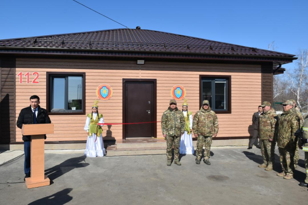 В селе Токуши открыт новый пункт пожаротушения