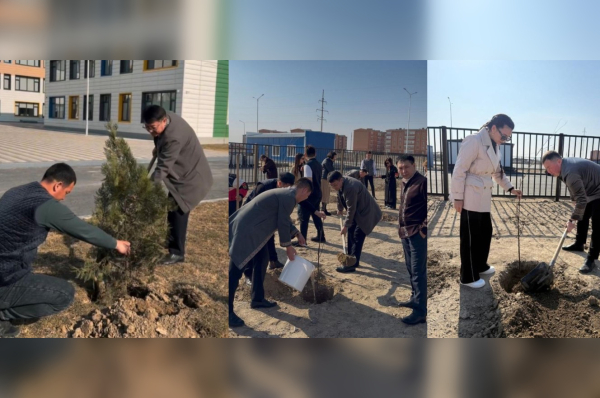 Родители меняют дворы &laquo;Келешек мектептері&raquo;