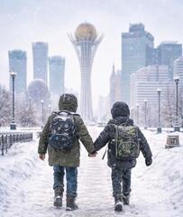 Учащихся 0-9 классов перевели на дистанционный формат обучения в Астане