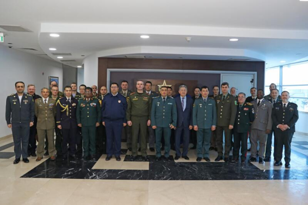 В Астане Министерство обороны организовало брифинг для военных дипломатов В Астане Министерство обороны организовало брифинг для военных дипломатов