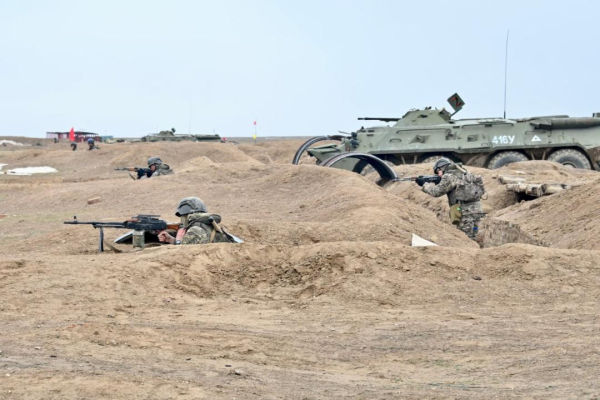 В Конаевском гарнизоне прошло ротное тактическое учение В Конаевском гарнизоне прошло ротное тактическое учение