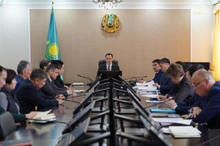 В акимате Акмолинской области рассмотрели вопросы развития промышленности