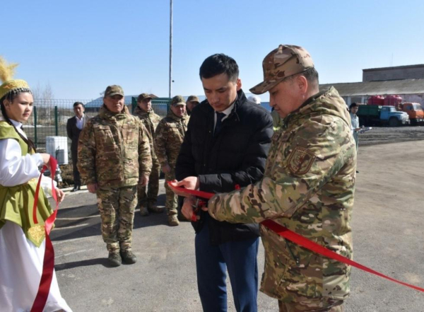 В селе Токуши открыт новый пункт пожаротушения