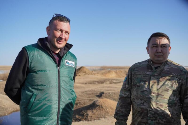 В Акмолинской области восстанавливают гидросооружения