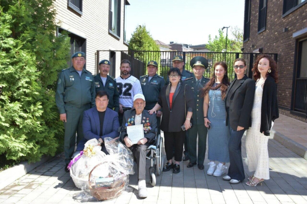 101 год исполнился ветерану Великой Отечественной войны из Алматы 101 год исполнился ветерану Великой Отечественной войны из Алматы