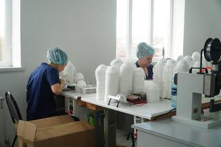 Респираторные и медицинские изделия производят в Шортандинском районе