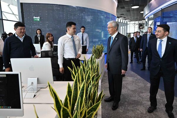 Токаев запустил проект Astana Smart City