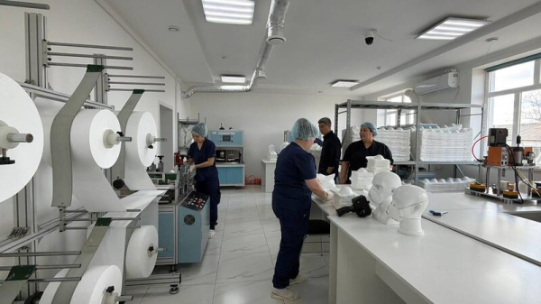 Респираторные и медицинские изделия производят в Шортандинском районе