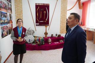 Аким области поручил решить вопрос аварийной столовой