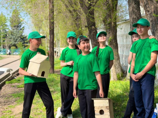 Экологическая акция &laquo;Одно дерево &ndash; вклад в будущее&raquo; прошла в Алматы