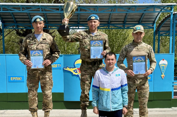 В Конаеве прошёл чемпионат по военно-прикладному пятиборью среди военнослужащих ДШВ