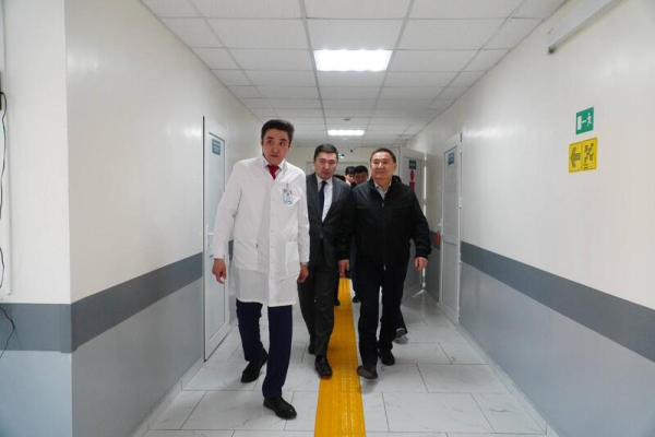 В Атбасарскую многопрофильную межрайонную больницу прибыли 18 врачей В Атбасарскую многопрофильную межрайонную больницу прибыли 18 врачей