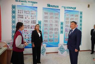 Аким области поручил решить вопрос аварийной столовой