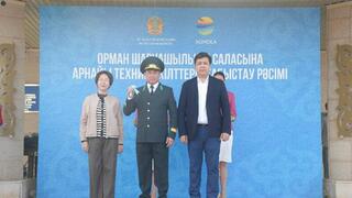 Акмолинская область получила новую противопожарную технику для лесных хозяйств Акмолинская область получила новую противопожарную технику для лесных хозяйств