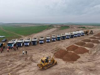 В ТУРКЕСТАНСКОЙ ОБЛАСТИ НАЧАЛОСЬ СТРОИТЕЛЬСТВО ОБЪЕЗДНОЙ ДОРОГИ ГОРОДА САРЫАГАША - ВАЖНЕЙШЕГО ДЛЯ МЕЖДУНАРОДНОГО ТРАНЗИТА УЧАСТКА В ТУРКЕСТАНСКОЙ ОБЛАСТИ НАЧАЛОСЬ СТРОИТЕЛЬСТВО ОБЪЕЗДНОЙ ДОРОГИ ГОРОДА САРЫАГАША - ВАЖНЕЙШЕГО ДЛЯ МЕЖДУНАРОДНОГО ТРАНЗИТА УЧАСТКА