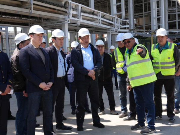 В Алматы продолжается реконструкция железнодорожного вокзала Алматы-1