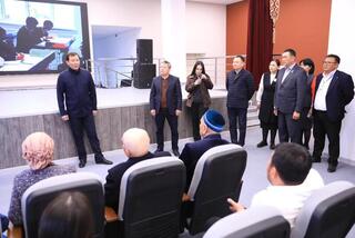 Аким области Асхат Шахаров побывал с рабочей поездкой в Мартукском районе