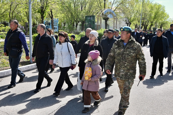 Что показали гостям в Конаевском гарнизоне