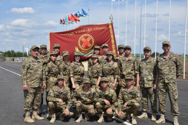 73 военно-патриотических класса &laquo;Жас бүркіт&raquo; функционируют под шефством Национальной гвардии