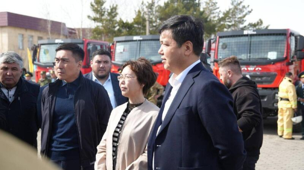 Акмолинская область получила новую противопожарную технику для лесных хозяйств Акмолинская область получила новую противопожарную технику для лесных хозяйств