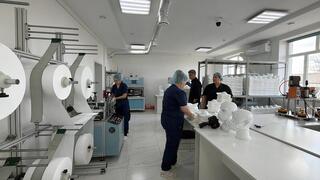 Респираторные и медицинские изделия производят в Шортандинском районе