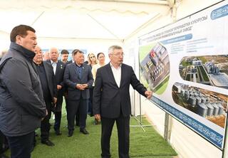 В Сырдарьинском районе начато строительство завода по глубокой переработке кукурузы В Сырдарьинском районе начато строительство завода по глубокой переработке кукурузы