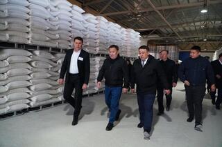 Новое производство комбикорма запустили в Акмолинской области