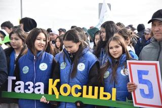Тысяча горожан поддержала акцию &laquo;Таза Қазақстан&raquo; на масштабном экоплоггинге в Косшы