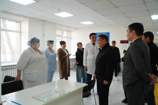 В Атбасарскую многопрофильную межрайонную больницу прибыли 18 врачей В Атбасарскую многопрофильную межрайонную больницу прибыли 18 врачей