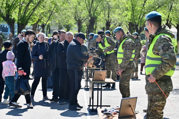 Что показали гостям в Конаевском гарнизоне