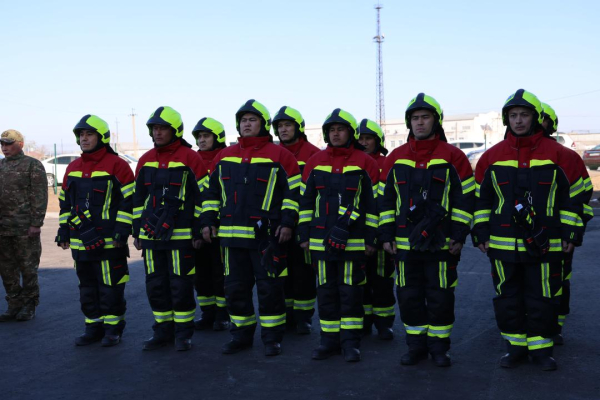 Пожарная часть в Атамекене впервые за 40 лет прошла реконструкцию