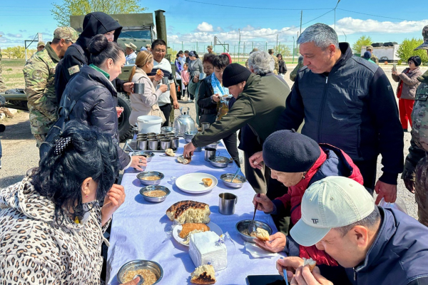 Что показали гостям в Конаевском гарнизоне