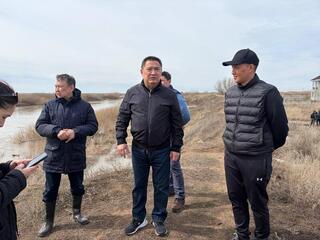 В селе Жибек жолы обеспечен безопасный пропуск паводковых вод