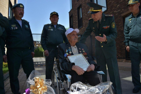 101 год исполнился ветерану Великой Отечественной войны из Алматы 101 год исполнился ветерану Великой Отечественной войны из Алматы